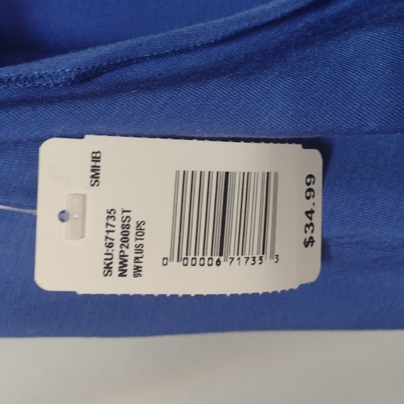 Royal Blue tank - Picture 3 of 6